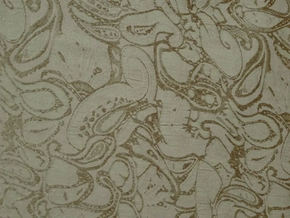 Žakard svetlohnedý "vzorovaný" 