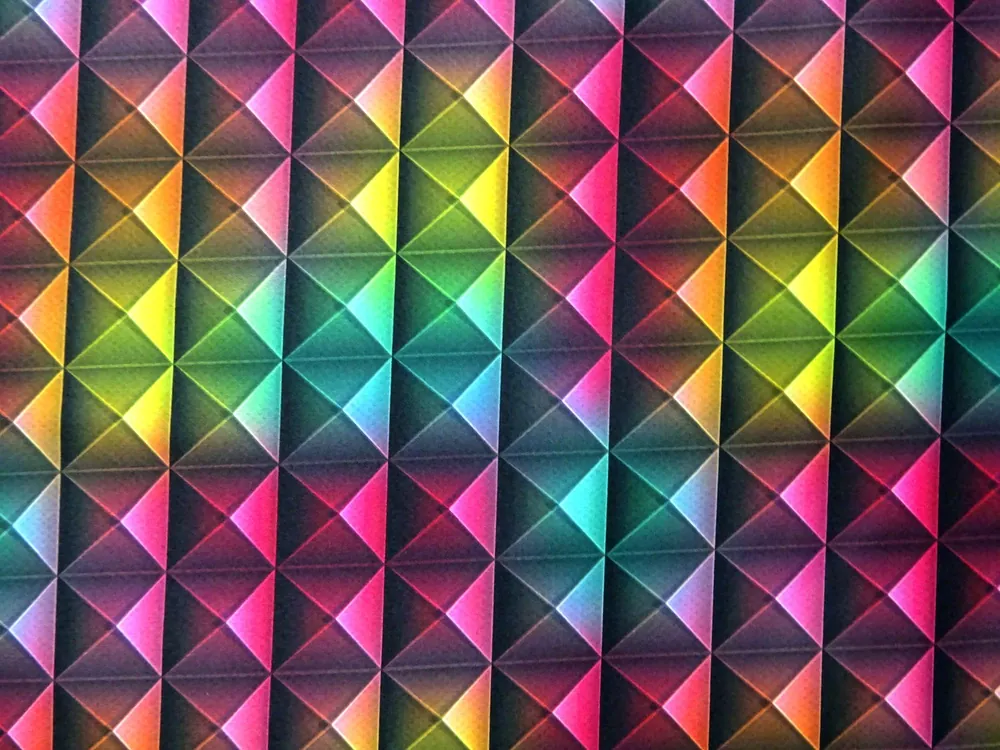 Softshell farebný "geometrický vzor" 