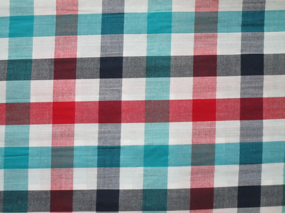 Košelovina biela "farebná kocka" - 2. akosť