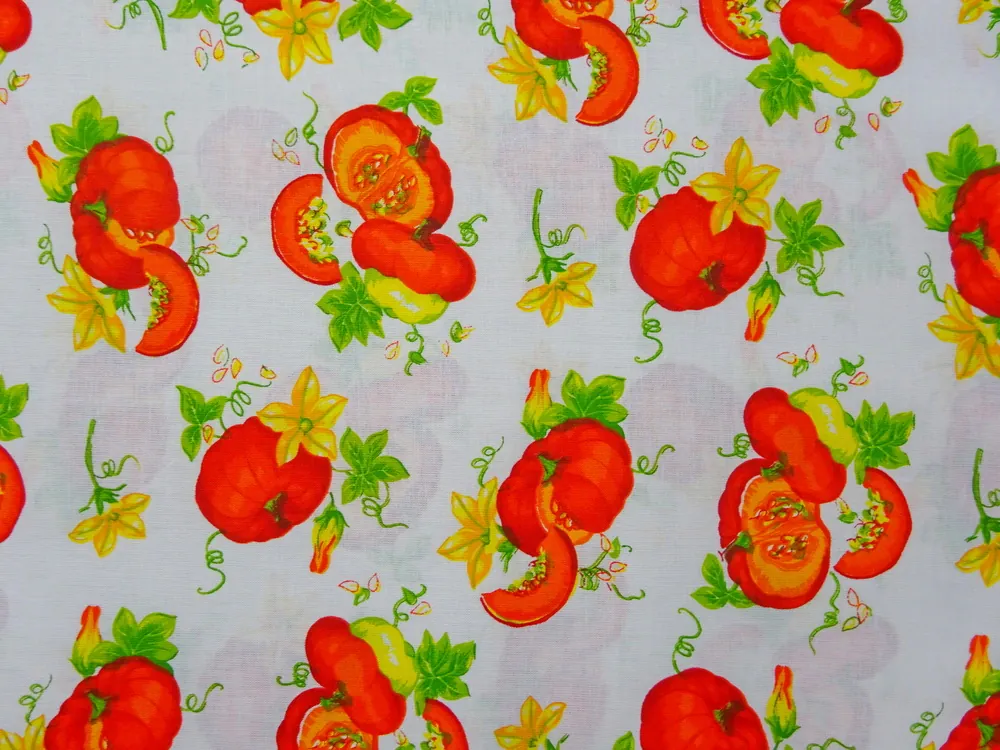 Bavlna biela "dyňa" 