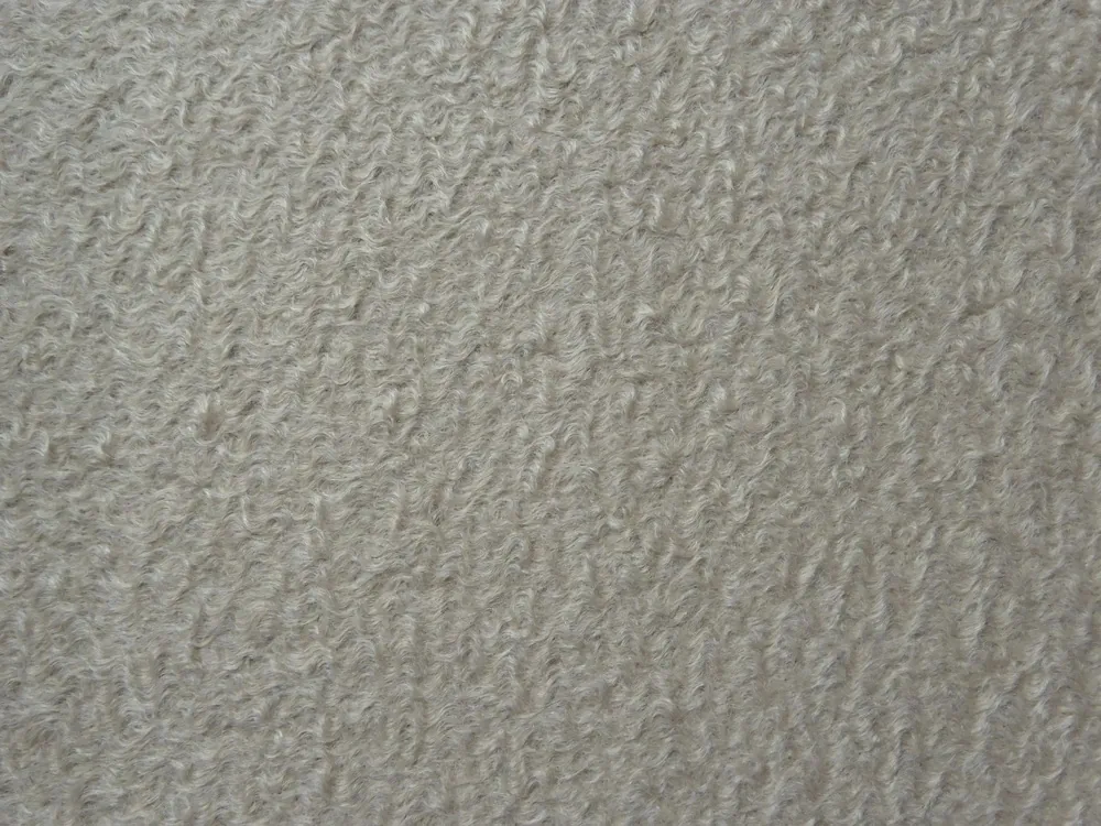 Kabátovina béžová "imitácia buklé" 