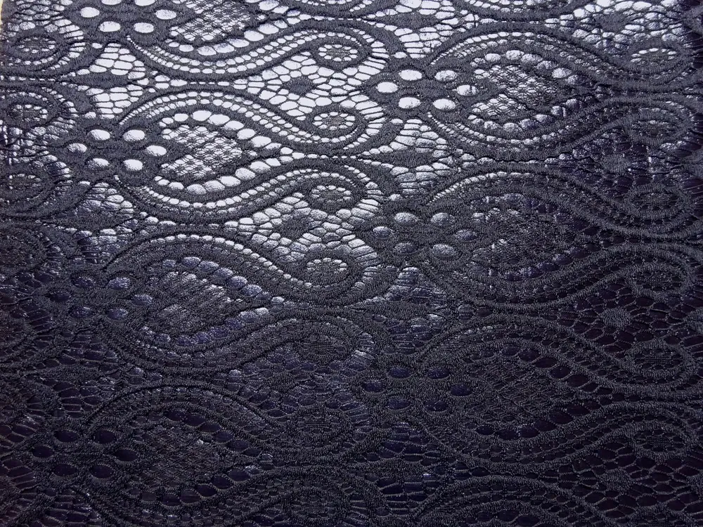 Úplet tmavomodrý "plastický vzor" 