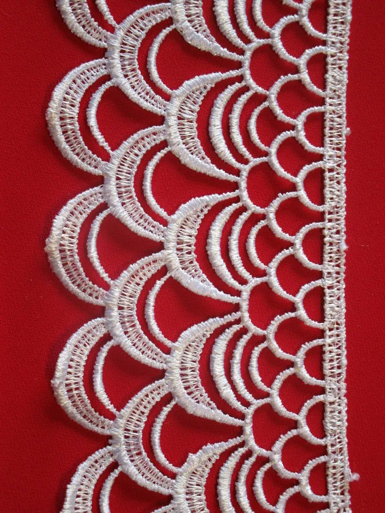 Čipka ozdobná "vlnky"