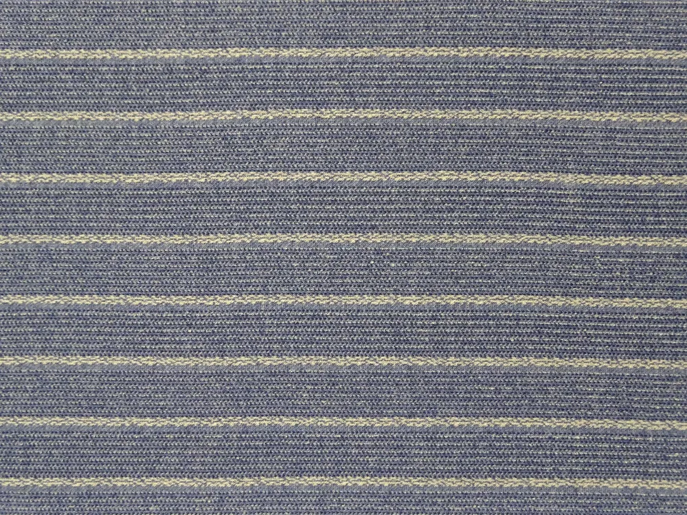 Úplet modrý "béžový pásik" 