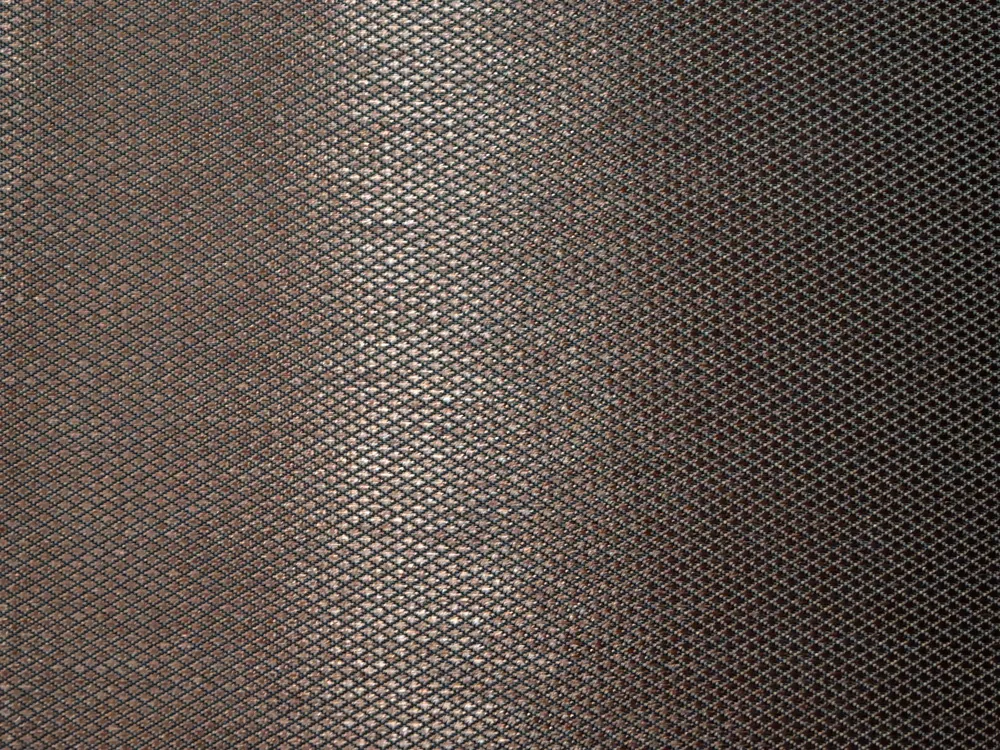 Podšívka Tivdi Rete hnedá "čierny drobný vzor" - talianska kolekcia 