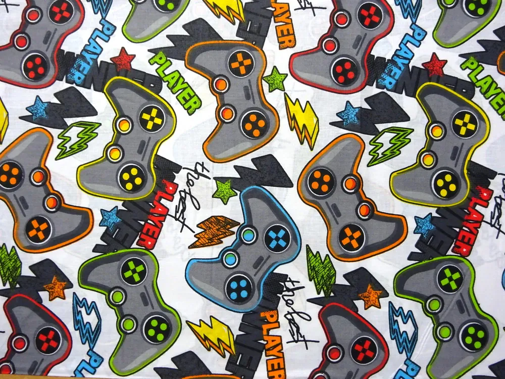 Bavlna biela "joystick" 