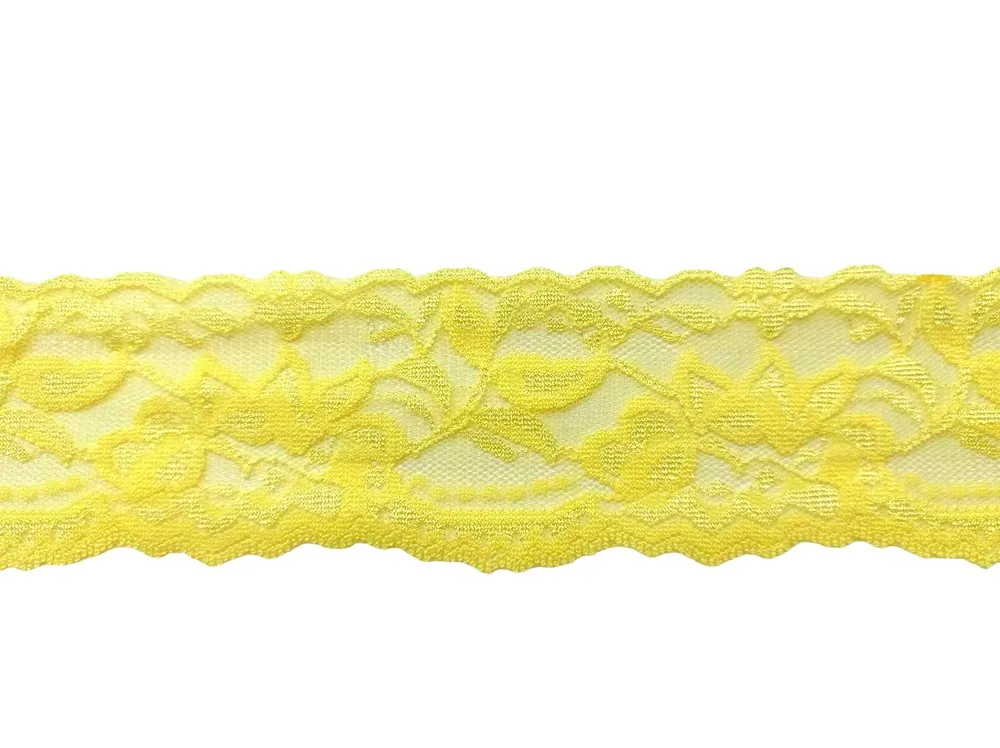 Borta elastická žltá "kvety"