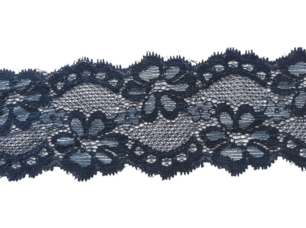 Borta elastická tmavomodrá "modrý kvet" 