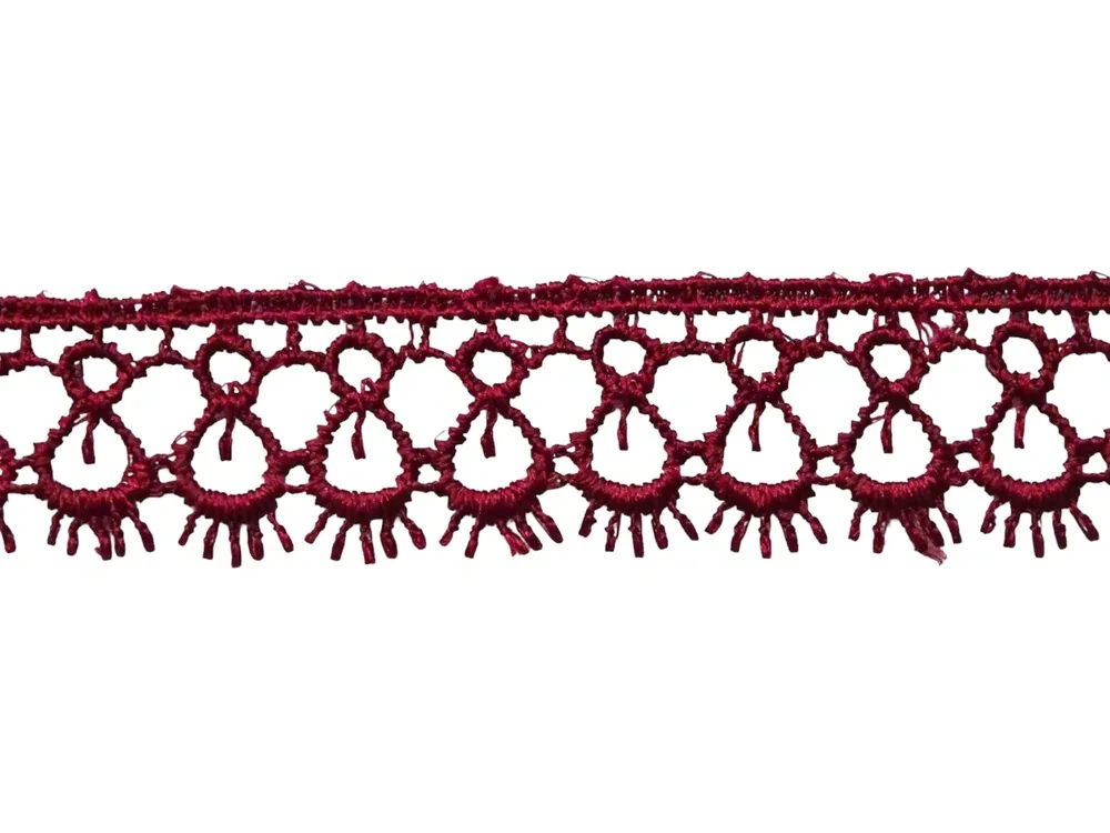 Borta vínová "vzorovaná" 