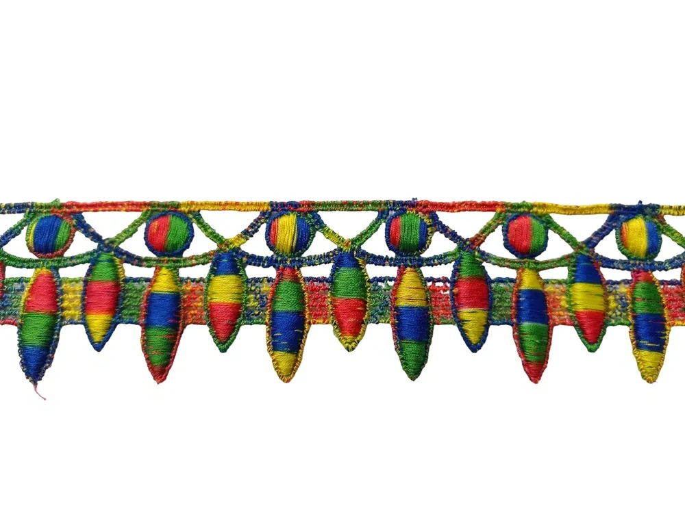 Borta pestrofarebná "slza, kruh"
