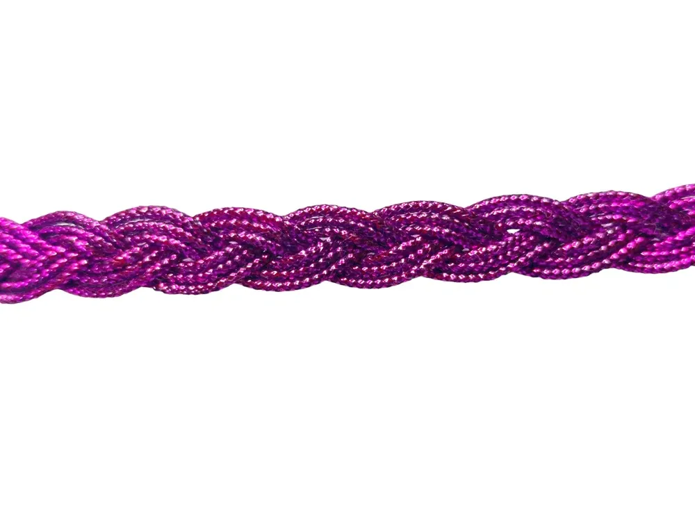 Borta fialová "vrkoč" 