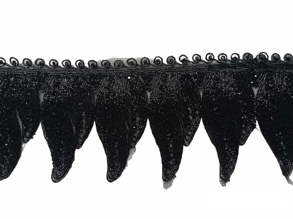 Borta čierna "slza s kamienkami"