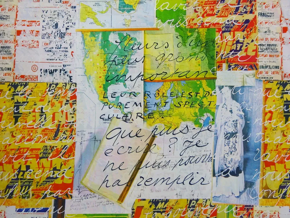 Šatovka farebná "postava, nápisy"