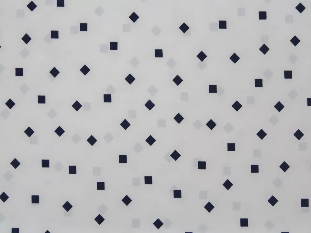 Šatovka maslová "tmavomodrý kosoštvorec" 