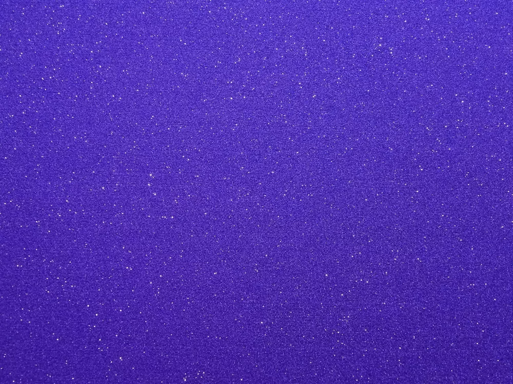 Plavkovina Samba modrá "strieborné trblietanie"