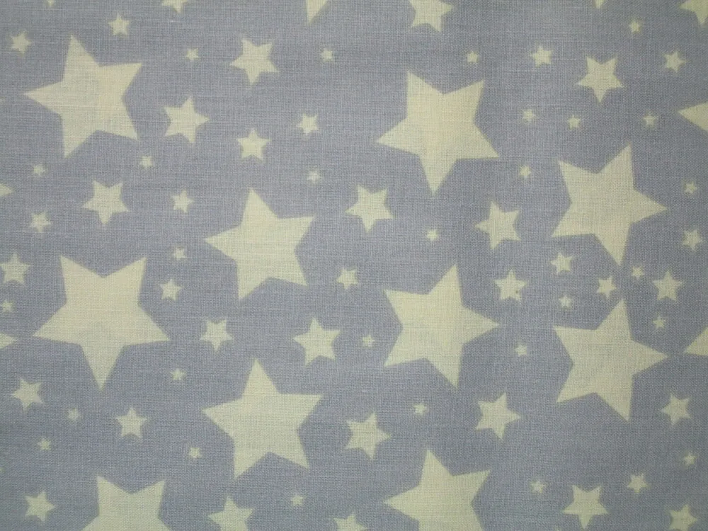Bavlna sivo-fialová "maslová hviezda"