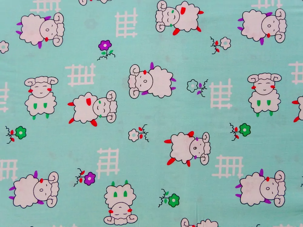 Šatovka mintová "ovečky"