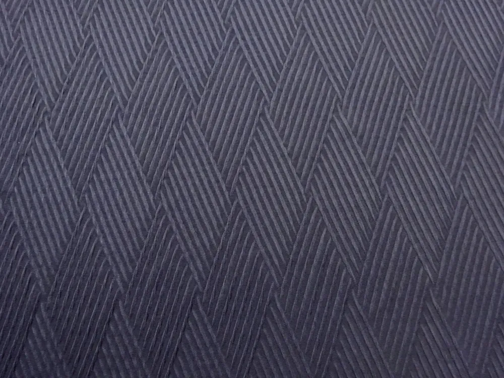 Úplet tmavomodrý "plastické piky"