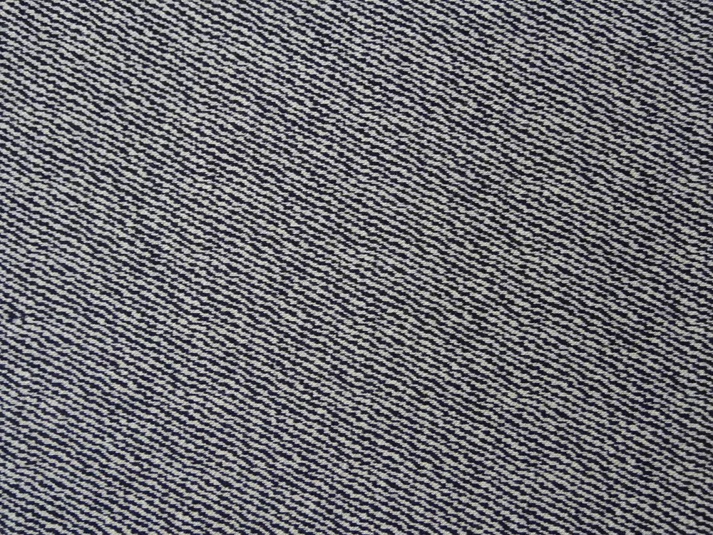 Úplet svetlosivý "tmavomodré prúžky"