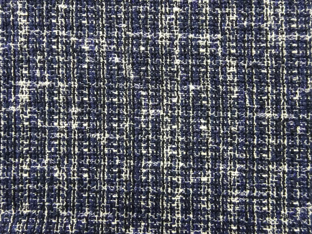 Kostýmovka Chanel "čierno-bielo-tmavomodré prúžky"