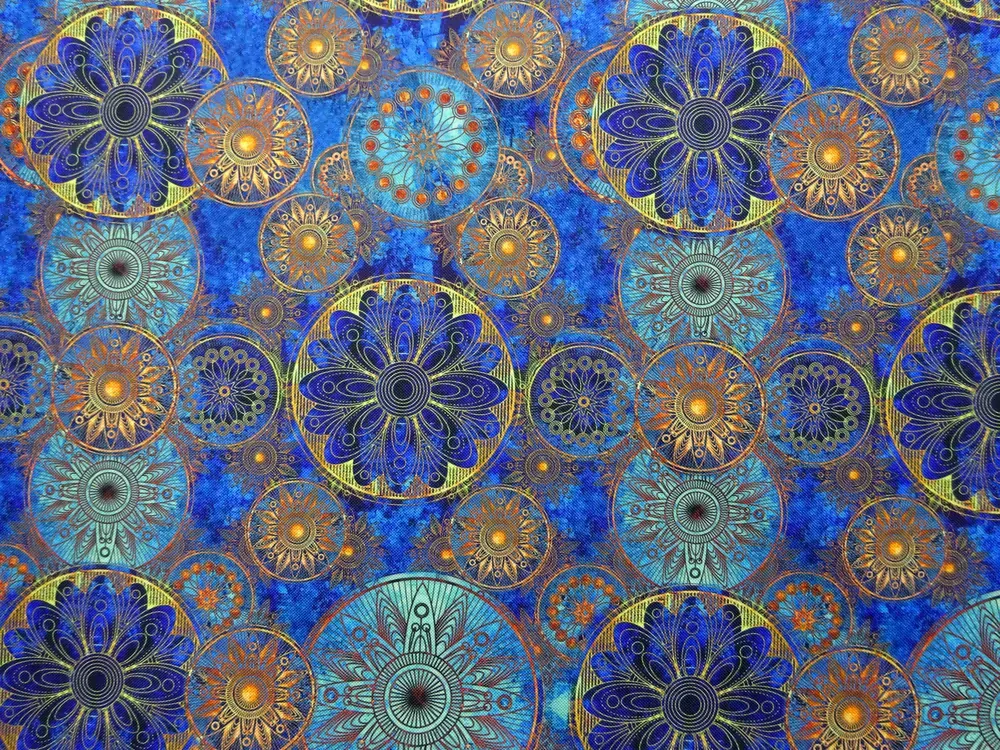 Kočíkovina modrá "mandala" 