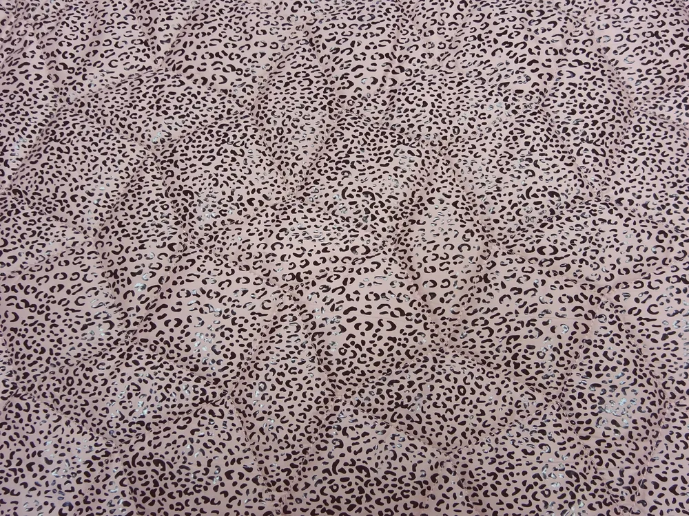 Bundovina prošev ružová "čierny zvierací vzor"