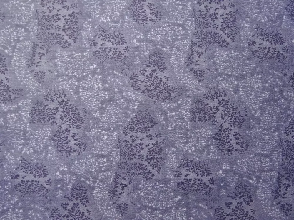 Bavlna modrá "rastliny" 