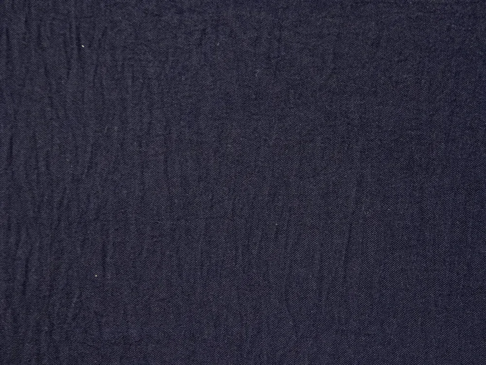 Šatovka s viskózou Rivera tmavomodrá "jemne krčený vzhľad" 