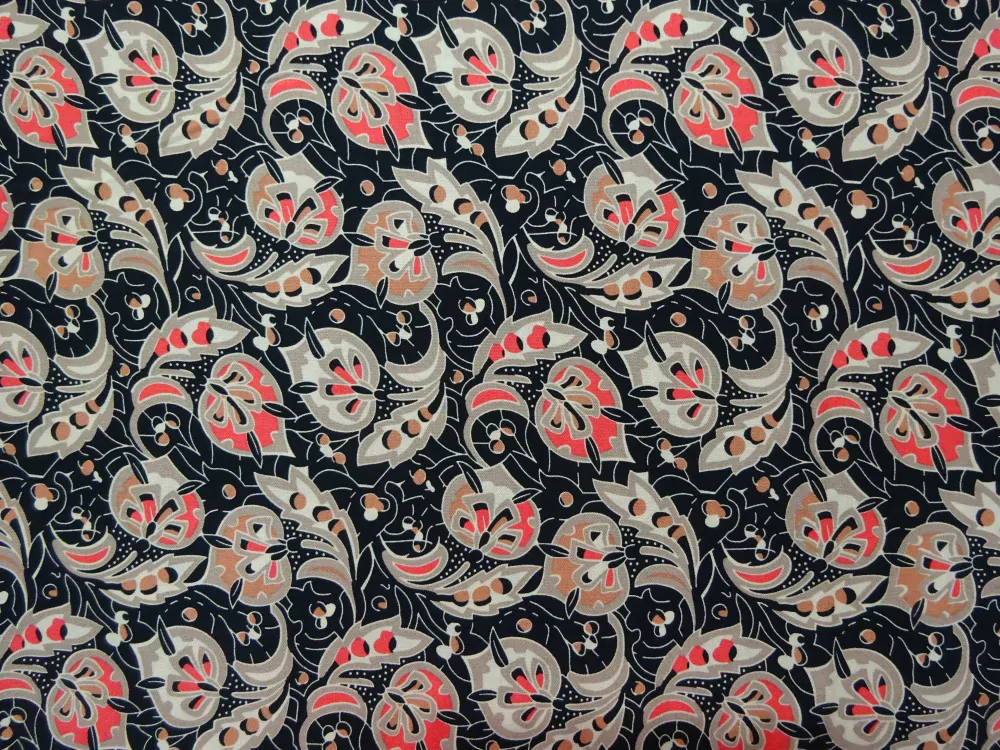 Šatovka čierna "listy" 