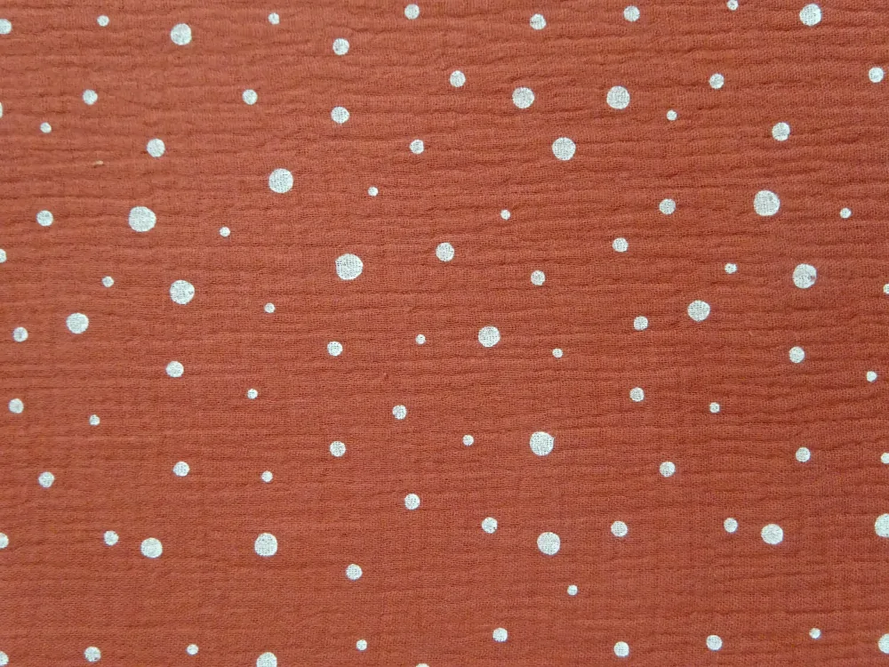 Fáčovina tehlová "biela bodka" 