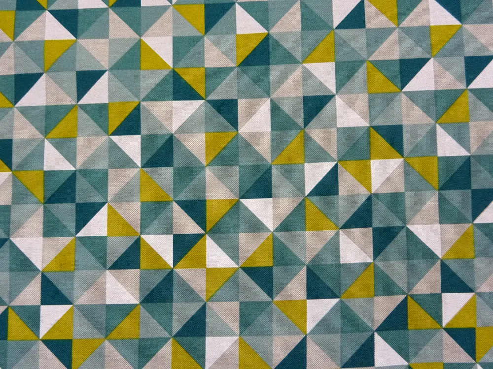 Poťahovka farebná "geometrický vzor" 