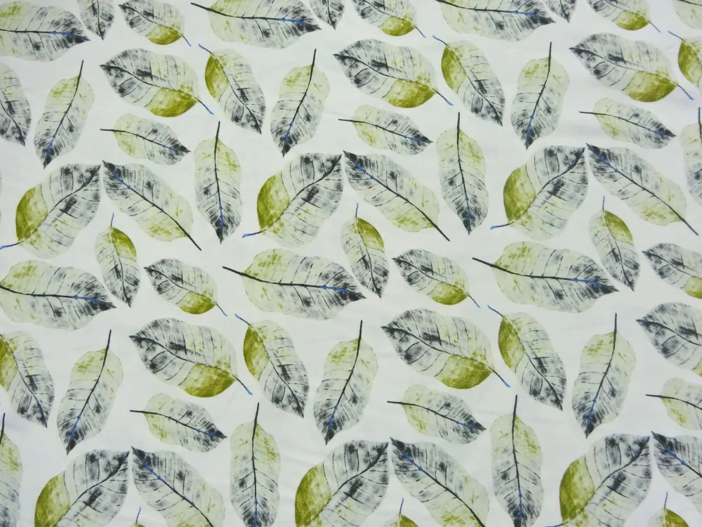 Šatovka smotanová "zelené lístky" 