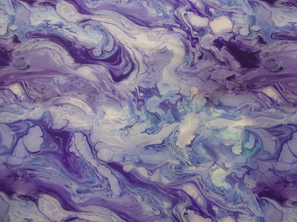 Softshell modro-fialový "mramor" 