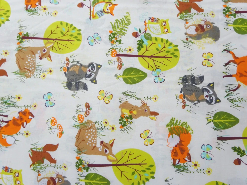 Bavlna maslová "zvieratká" 