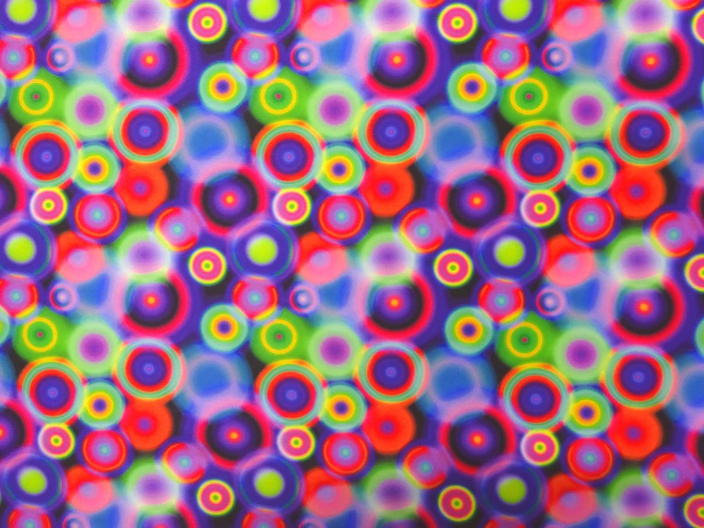 Softshell farebný "kruhy" 