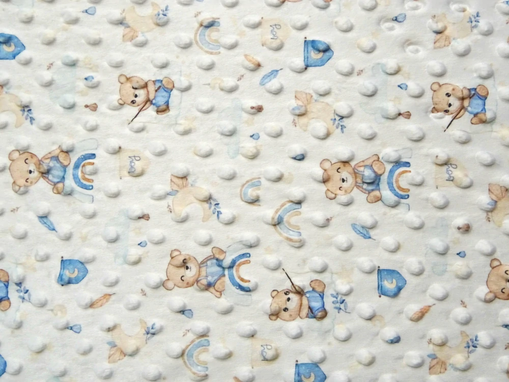 Minky maslové "medvedík, mesiac"