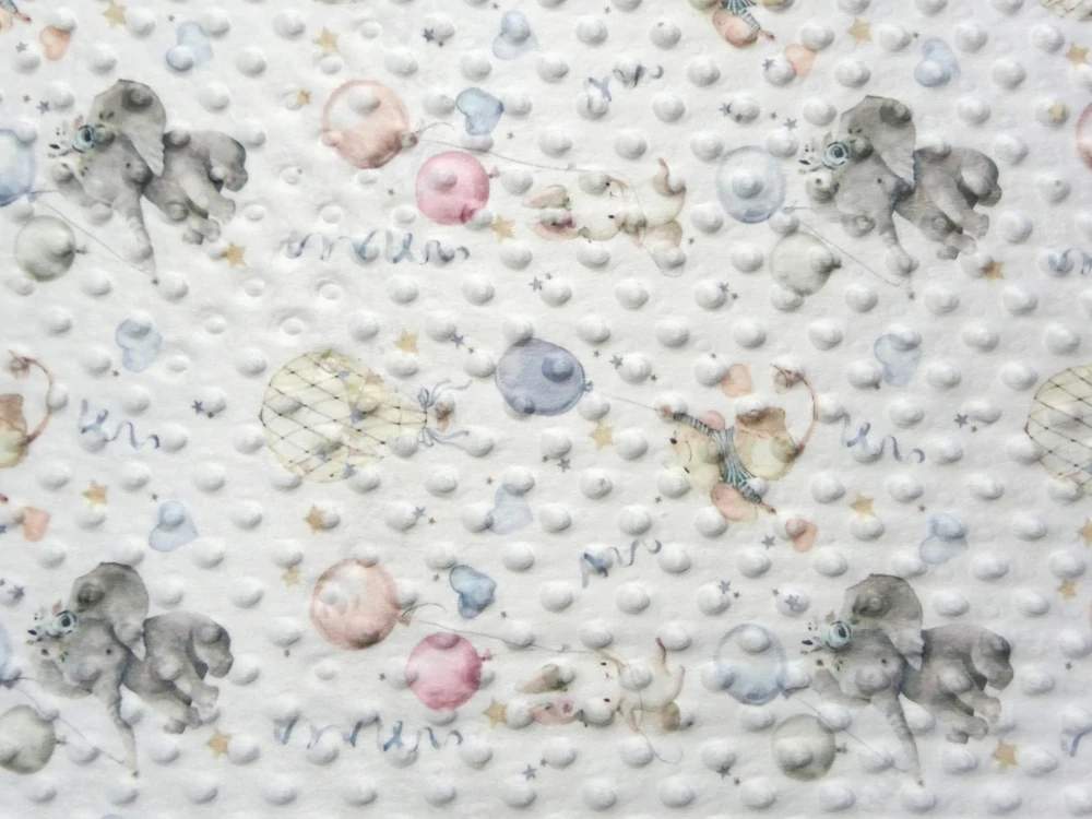 Minky smotanové "zvieratká, balóniky" 