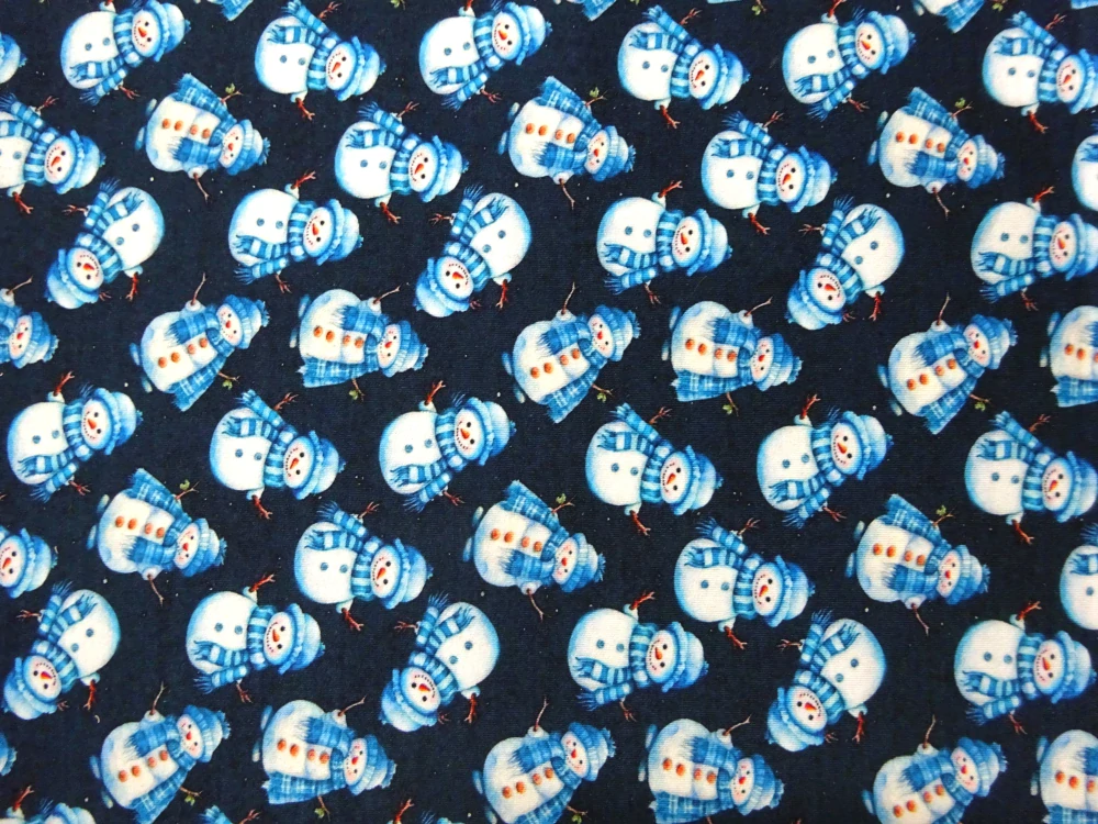 Teplákovina tmavomodrá "snehuliak" 