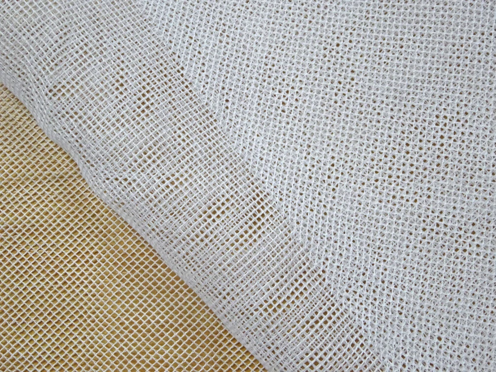 Tyl bavlnený "biely" 