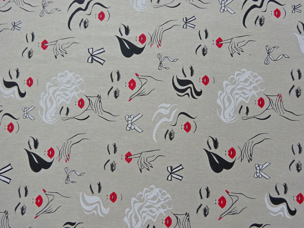 Poťahovka prírodná "tváre" 