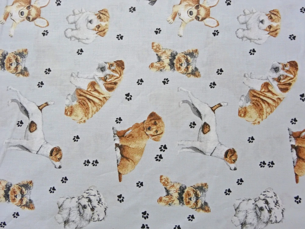 Bavlna sivá "psík" 