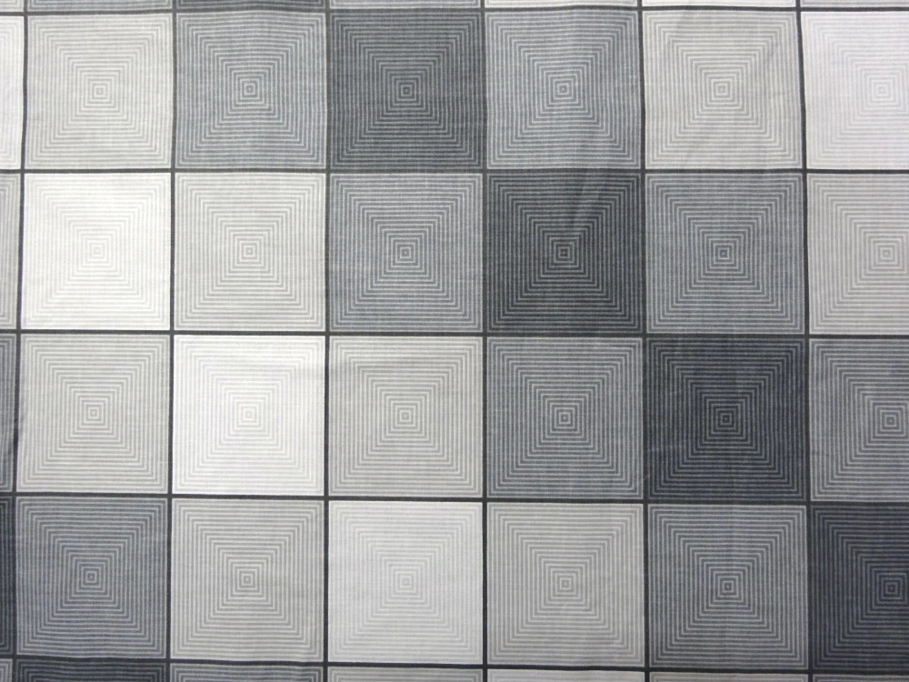 Bavlna bielo-sivá "sivý vzor" 