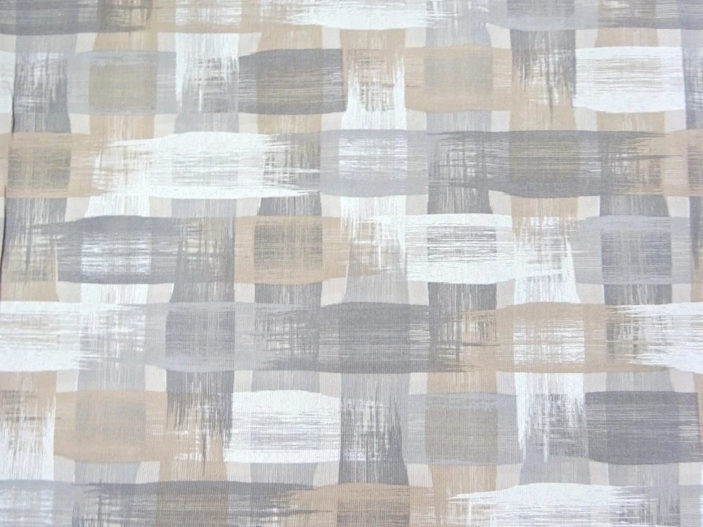 Poťahovka béžová "bielo-sivý vzor" 