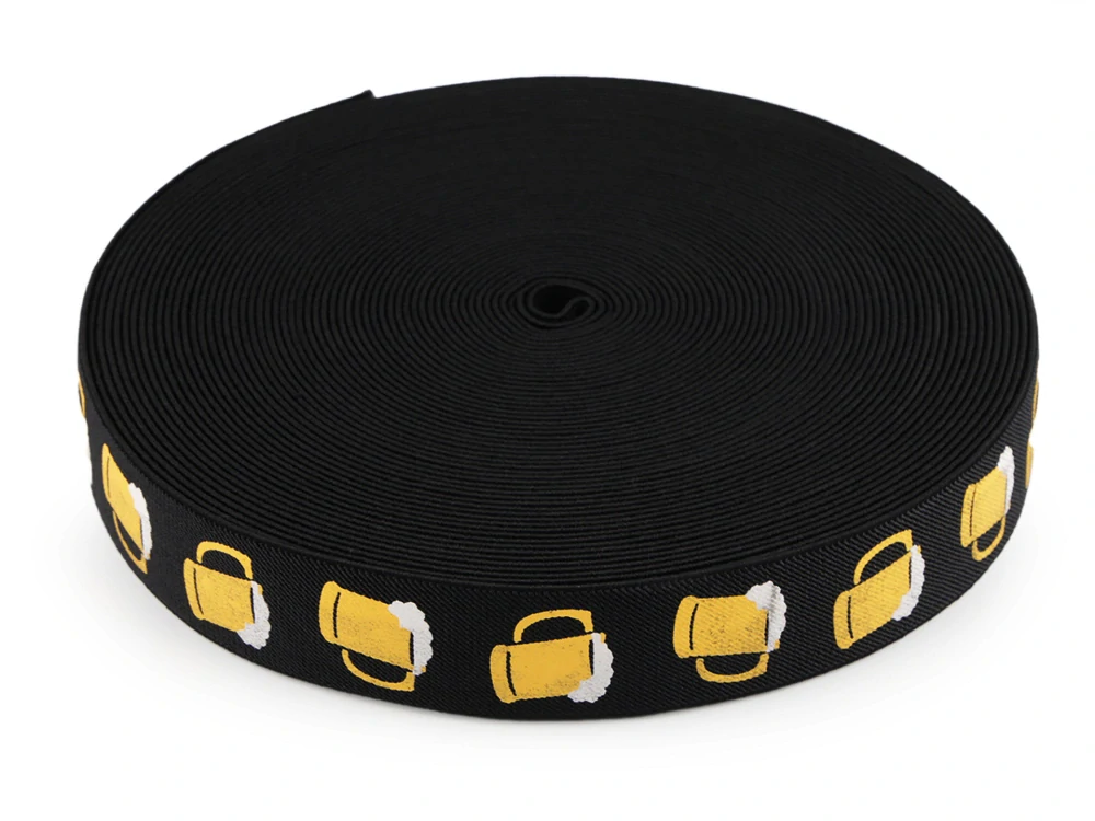 Traková guma čierna "pivo" - 35 mm