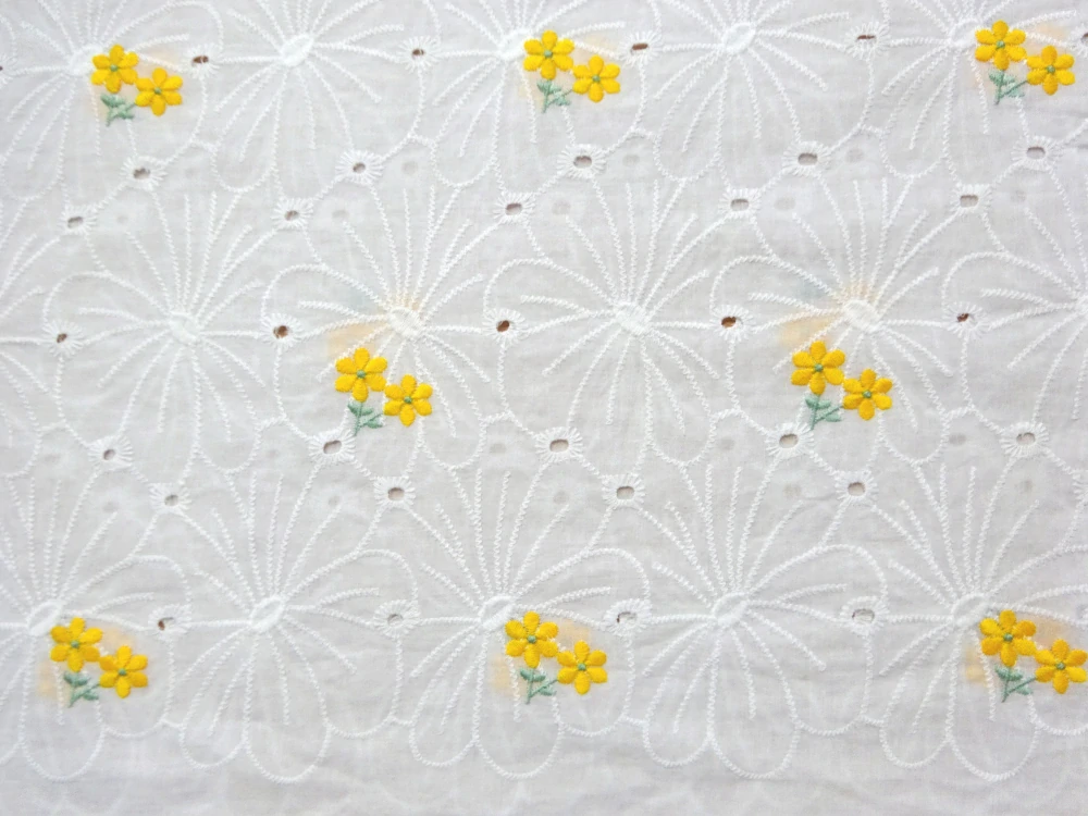 Madeira biela "žlté a biele kvety" 