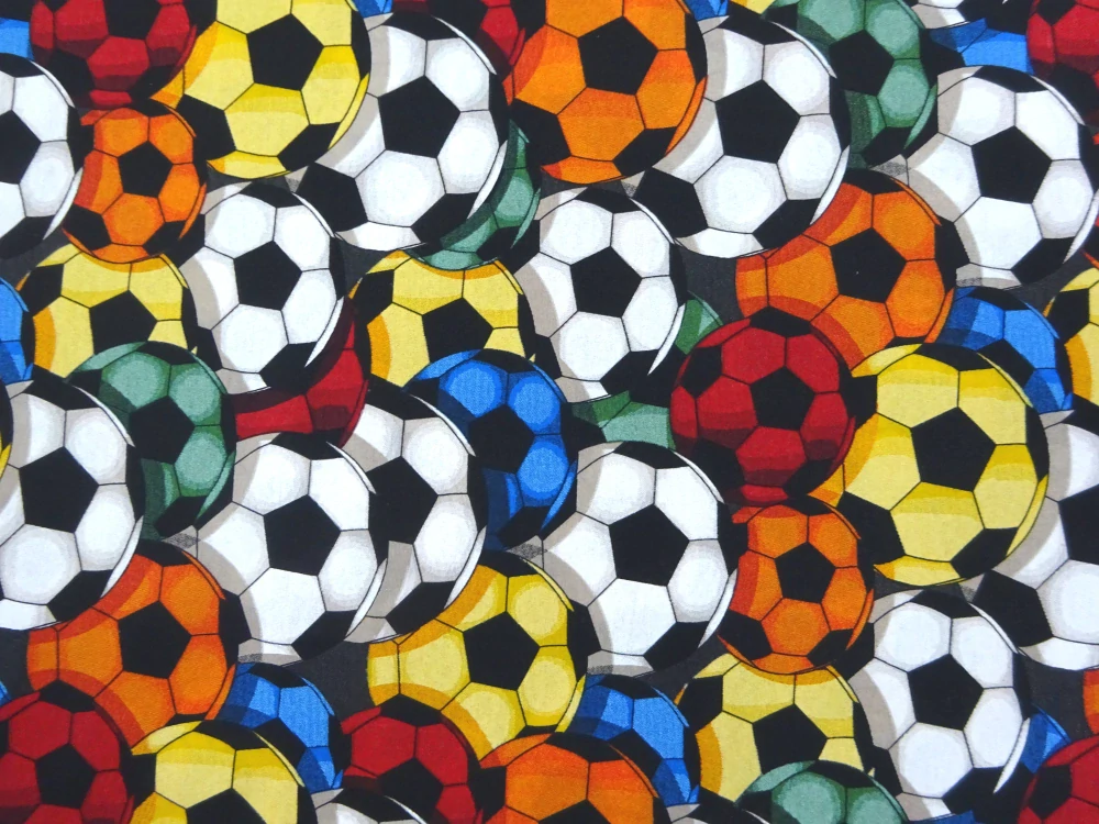 Poťahovka "farebná futbalová lopta" 