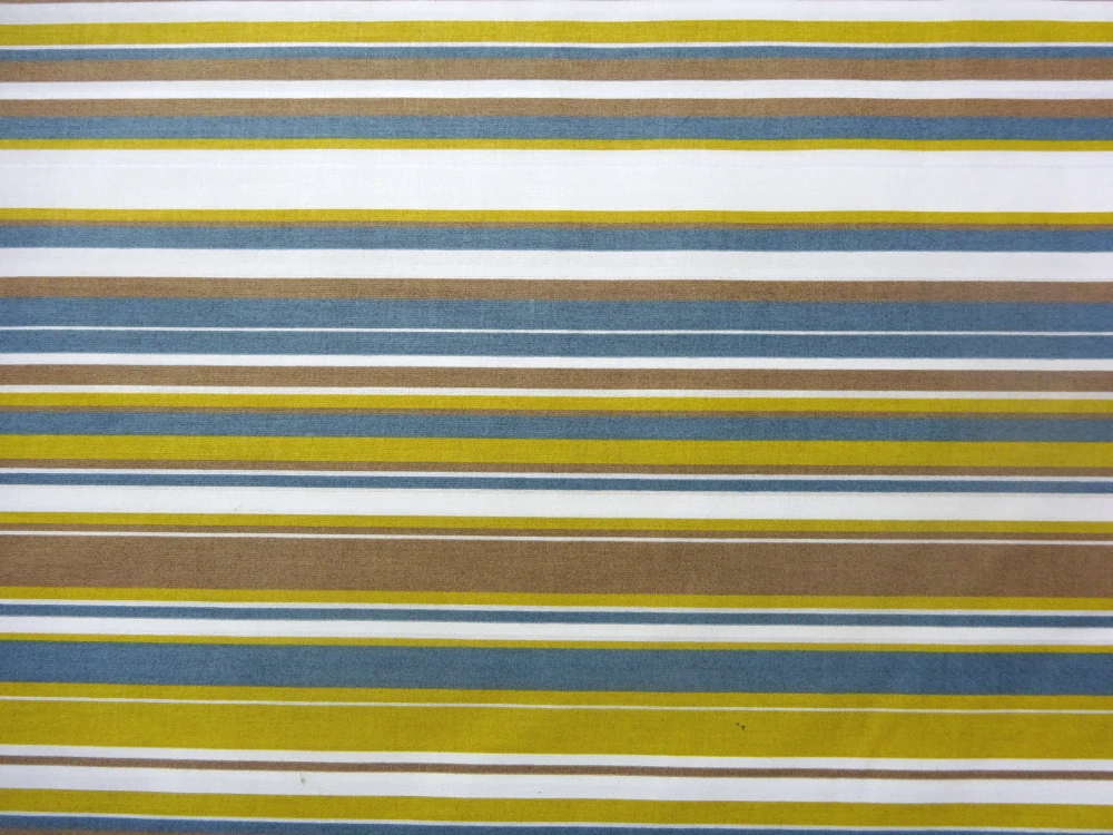 Bavlna biela "farebný pásik" 