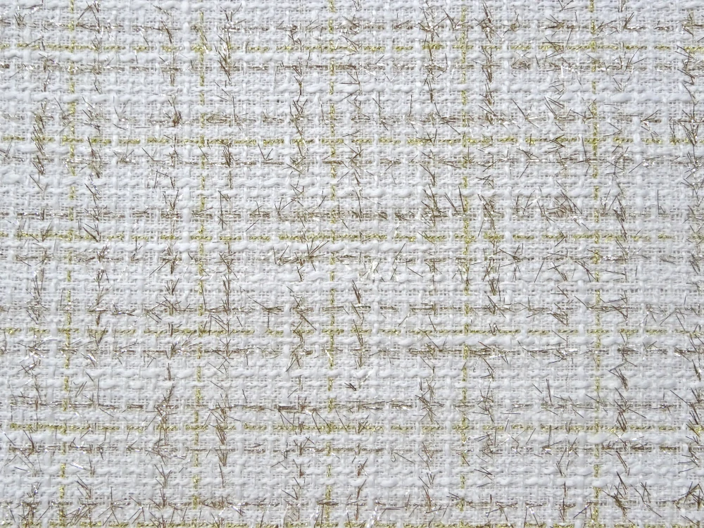 Kostýmovka Chanel smotanová "zlatý vzor" 