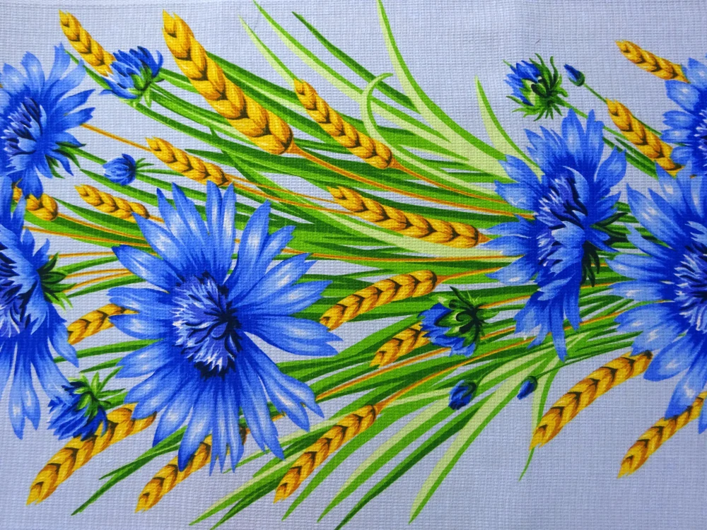 Utierkovina modrá "kvety" 