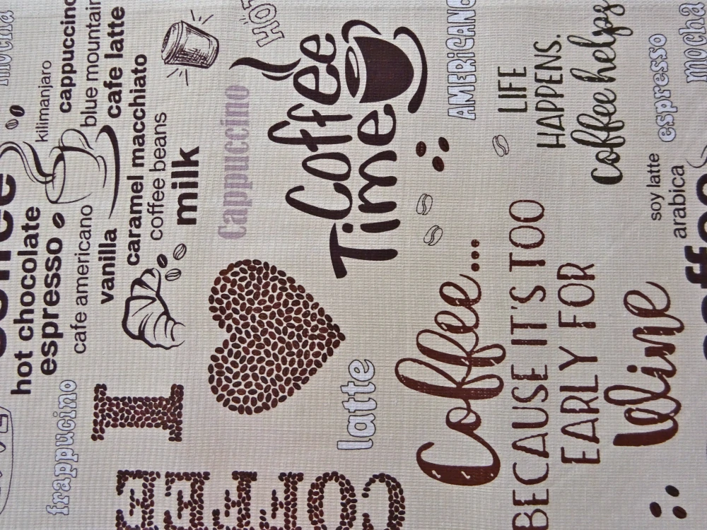 Utierkovina svetlohnedá "káva"